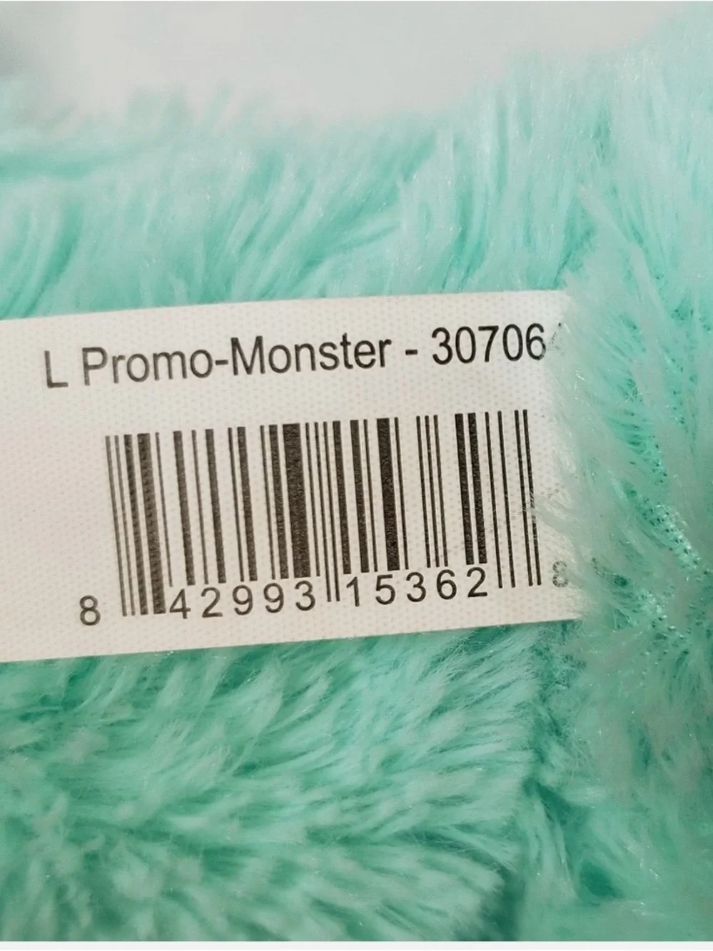 Oversized Plush Monster ~ Way To Celebrate! Jumbo Stuffed Animal ~ Soft Fluffy